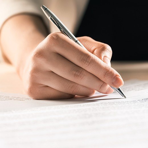 Reviewing car insurance policy documents
